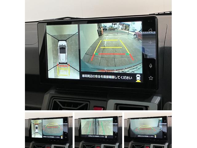 タフトＧダーククロムベンチャー　駐車支援システム　届出済未使用車衝突被害軽減ブレーキ　コーナーセンサー　９型ディスプレイオーディオ　フルセグ　Ｂｌｕｅｔｏｏｔｈ　ＵＳＢ　パノラマカメラ　駐車支援システム　レーダークルーズ　前席シートヒーター　ＬＥＤ　オートエアコン（滋賀県）の中古車