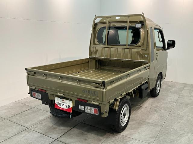 ハイゼットトラック 中古車 ジャンボエクストラ　４ＷＤ　ＣＶＴ　届出済未使用車衝突被害軽減ブレーキ　コーナーセンサー　ＬＥＤヘッドライト　オートライト　スマートキー　パワーウインドウ　電動格納式ミラー　荷台作業灯　パートタイム４ＷＤ　デフロック　エコアイドル　届出済未使用車