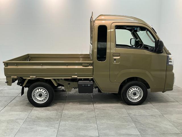 ハイゼットトラックジャンボエクストラ　４ＷＤ　ＣＶＴ　届出済未使用車衝突被害軽減ブレーキ　コーナーセンサー　ＬＥＤヘッドライト　オートライト　スマートキー　パワーウインドウ　電動格納式ミラー　荷台作業灯　パートタイム４ＷＤ　デフロック　エコアイドル　届出済未使用車（滋賀県）の中古車