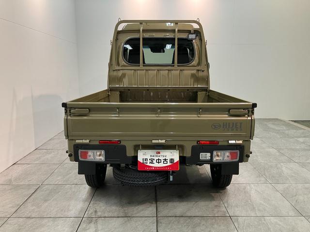 ハイゼットトラックジャンボエクストラ　４ＷＤ　ＣＶＴ　届出済未使用車衝突被害軽減ブレーキ　コーナーセンサー　ＬＥＤヘッドライト　オートライト　スマートキー　パワーウインドウ　電動格納式ミラー　荷台作業灯　パートタイム４ＷＤ　デフロック　エコアイドル　届出済未使用車（滋賀県）の中古車