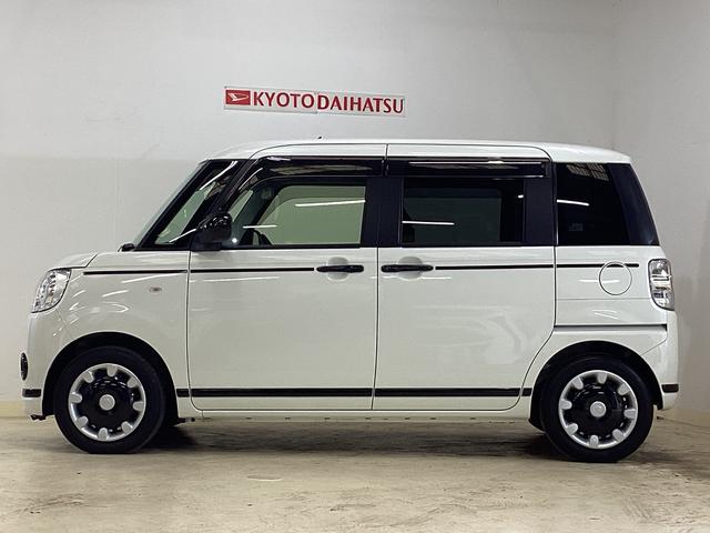 ムーヴキャンバスＧブラックアクセントＶＳ　ＳＡIII　ナビ　パノラマモニターナビＴＶ　両側電動スライドドア　運転席シートヒーター　パノラマモニター　ドライブレコーダー　ＥＴＣ　ＵＳＢ　Ｂｌｕｅｔｏｏｔｈ　フルセグＴＶ　ＬＥＤヘッドライト　オートマチックハイビーム　オートライト（京都府）の中古車
