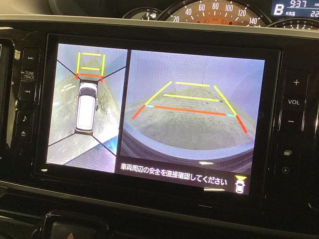 ムーヴキャンバスＧブラックアクセントＶＳ　ＳＡIII　ナビ　パノラマモニターナビＴＶ　両側電動スライドドア　運転席シートヒーター　パノラマモニター　ドライブレコーダー　ＥＴＣ　ＵＳＢ　Ｂｌｕｅｔｏｏｔｈ　フルセグＴＶ　ＬＥＤヘッドライト　オートマチックハイビーム　オートライト（京都府）の中古車