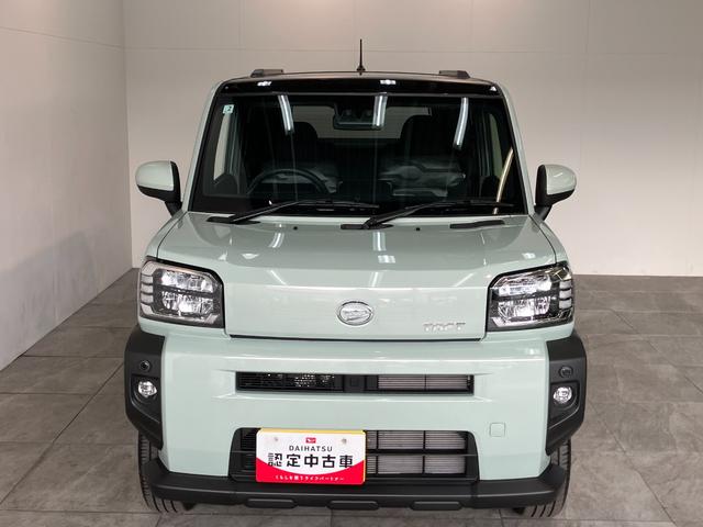 タフトG レーダークルコン シートヒーター LEDヘッドライト衝突被害軽減ブレーキ コーナーセンサー バックカメラ(ナビ装着時用) 前席シートヒーター 電動パーキング レーダクルーズコントロール オートライト オートエアコン スマートキー エコアイドル(滋賀県)の中古車