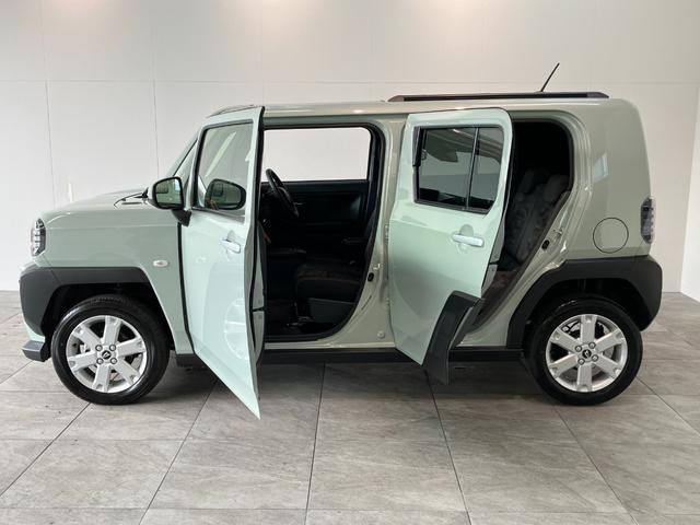 タフトG レーダークルコン シートヒーター LEDヘッドライト衝突被害軽減ブレーキ コーナーセンサー バックカメラ(ナビ装着時用) 前席シートヒーター 電動パーキング レーダクルーズコントロール オートライト オートエアコン スマートキー エコアイドル(滋賀県)の中古車