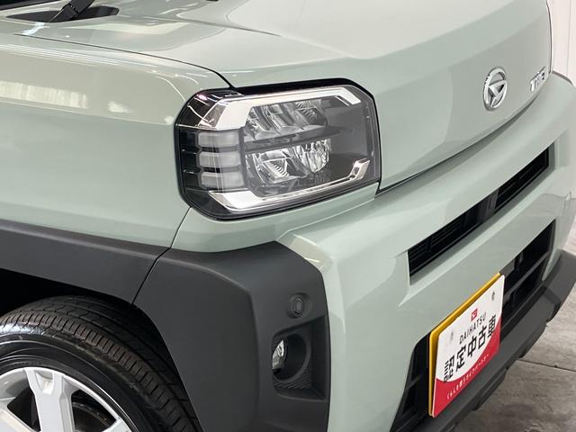 タフトG レーダークルコン シートヒーター LEDヘッドライト衝突被害軽減ブレーキ コーナーセンサー バックカメラ(ナビ装着時用) 前席シートヒーター 電動パーキング レーダクルーズコントロール オートライト オートエアコン スマートキー エコアイドル(滋賀県)の中古車