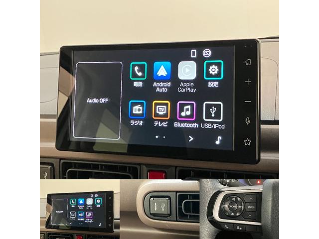 ムーヴキャンバスセオリーG 9型ディスプレイオーディオ バックカメラアナザースタイルパッケージ・ビタースタイル 衝突被害軽減ブレーキ コーナーセンサー 9型ディスプレイオーディオ Bluetooth USB バックカメラ ドラレコ 両側パワスラ シートヒーター LED(滋賀県)の中古車