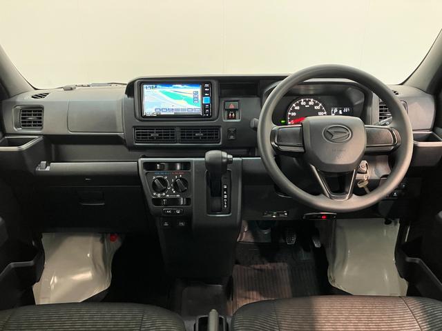 ハイゼットカーゴＤＸ　４ＷＤ　ＣＶＴ　フルセグナビ　ドラレコ　キーレス衝突被害軽減ブレーキ　コーナーセンサー　フルセグナビ　ＤＶＤ再生　Ｂｌｕｅｔｏｏｔｈ　ドラレコ　ＥＴＣ　ＬＥＤ　オートライト　キーレスエントリー　前席パワーウインドウ　エコアイドル　パートタイム４ＷＤ（滋賀県）の中古車