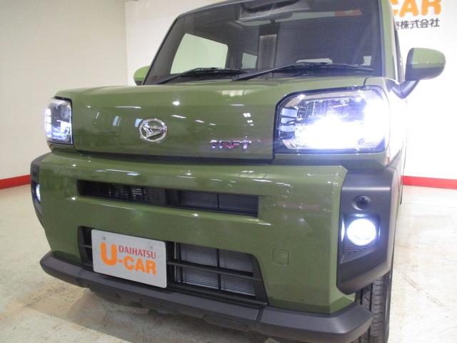 タフトｇターボ 届出済未使用車 ターボ ガラスルーフ ｂカメラ 届出済未使用車 ターボ ガラスルーフ バックカメラ ｌｅｄヘッドライト スマートキー プッシュスタート オートエアコン アルミホイール アイドリングストップ 横滑り防止装置 コーナー