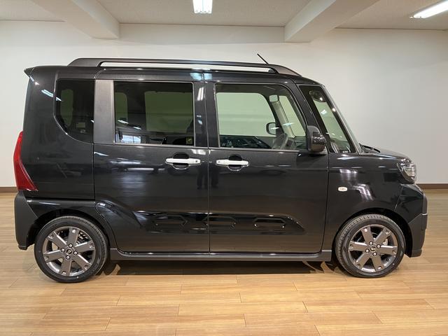 タントファンクロスターボ／元当社試乗車／走行８４７キロ／Ｂカメラ／元当社試乗車／走行８４７キロ／バックカメラ／ターボ車／両側電動スライドドア／カーテンエアバッグ／サイドエアバッグ／衝突軽減ブレーキ／ＬＥＤヘッドライト＆フォグランプ／シートヒーター／コーナーセンサー／（大阪府）の中古車