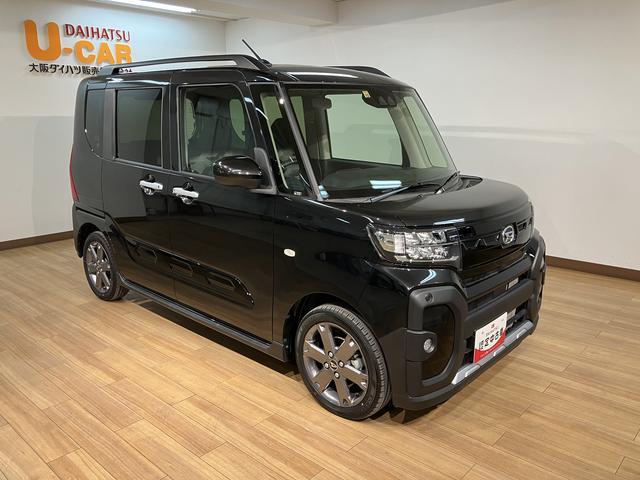 タントファンクロスターボ／元当社試乗車／走行８４７キロ／Ｂカメラ／元当社試乗車／走行８４７キロ／バックカメラ／ターボ車／両側電動スライドドア／カーテンエアバッグ／サイドエアバッグ／衝突軽減ブレーキ／ＬＥＤヘッドライト＆フォグランプ／シートヒーター／コーナーセンサー／（大阪府）の中古車