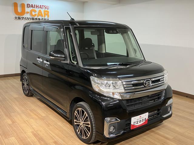 タントカスタムＲＳ　ＳＡIII　８インチナビ／ドラレコ／Ｂカメラ８インチナビ（フルセグ／ＣＤ／ＤＶＤ／Ｂｌｕｅｔｏｏｔｈ／ＵＳＢ／ＨＤＭＩ）／バックカメラ／ドラレコ／両側パワースライドドア／キーフリー／ＬＥＤヘッドライト／衝突軽減ブレーキ／フォグランプ（大阪府）の中古車