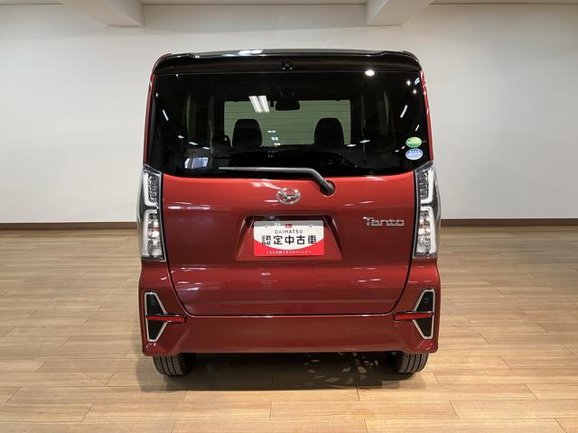 タントカスタムＲＳセレクション　９インチナビ／前後ドラレコターボ車／９インチナビ／フルセグ／Ｂｌｕｅｔｏｏｔｈ／ＵＳＢ／ＣＤ／ＤＶＤ／前後ドラレコ／ＥＴＣ／衝突軽減ブレーキ／両側電動パワースライドドア／アダプティブクルーズコントロール／シートヒーター（大阪府）の中古車