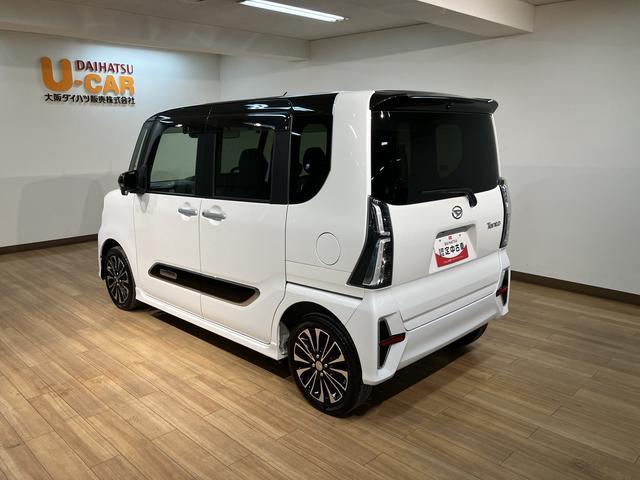 タントカスタムＲＳ／４ＷＤ／ナビ／ブラインドスポットモニター／４ＷＤ／ナビ／ＢＬＵＥＴＯＯＴＨ／ＵＳＢ／ブラインドスポットモニター／パノラマカメラ／バックカメラ／クルーズコントロール／前後ドラレコ／ＥＴＣ／両側電動スライドドア／スマートキー／ＬＥＤヘッドライト／（大阪府）の中古車