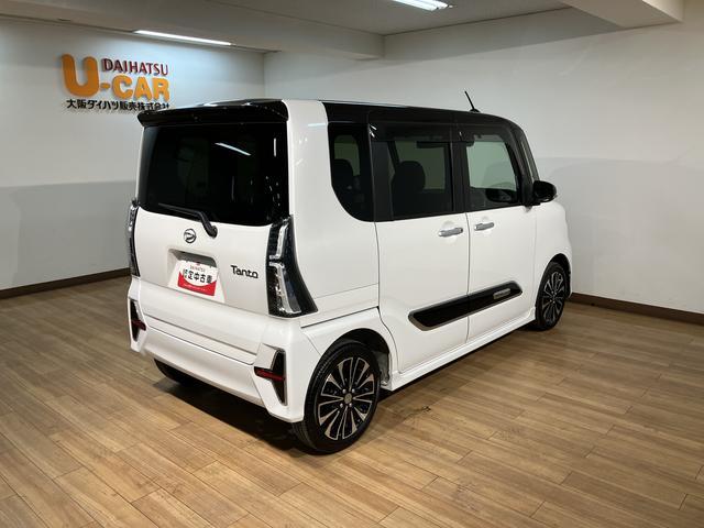 タントカスタムＲＳ／４ＷＤ／ナビ／ブラインドスポットモニター／４ＷＤ／ナビ／ＢＬＵＥＴＯＯＴＨ／ＵＳＢ／ブラインドスポットモニター／パノラマカメラ／バックカメラ／クルーズコントロール／前後ドラレコ／ＥＴＣ／両側電動スライドドア／スマートキー／ＬＥＤヘッドライト／（大阪府）の中古車