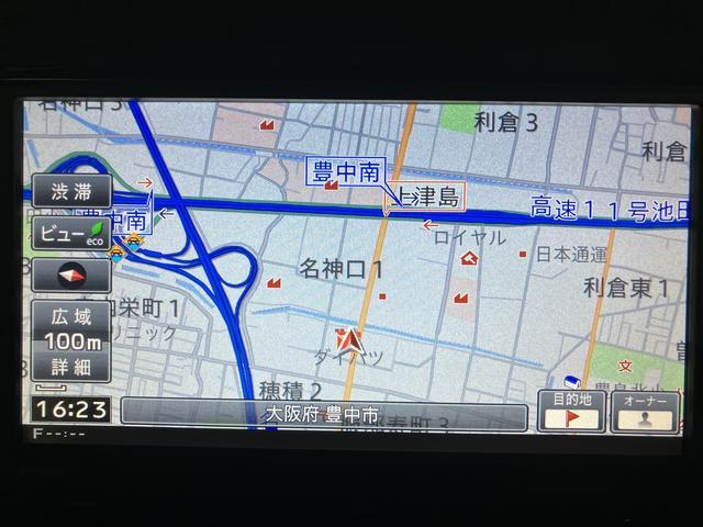 タントカスタムＸ　トップエディションＳＡII　車検整備付き車検整備付き／ナビ／バックカメラ／前後ドラレコ／ＥＴＣ／キーフリー／両側電動パワースライド／衝突軽減ブレーキ／アルミホイール／ＬＥＤヘッドライト／フォグランプ（大阪府）の中古車
