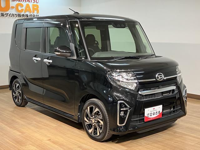 タントカスタムＸセレクション　ナビ／前後ドラレコ／車検整備付きナビ（ＮＭＺＫ−Ｗ７０Ｄ）／フルセグ／Ｂｌｕｅｔｏｏｔｈ／ＣＤ／ＤＶＤ／バックカメラ／前後ドラレコ／ＥＴＣ／両側電動パワースライド／衝突軽減ブレーキ／キーフリー／オートエアコン／シートヒーター／（大阪府）の中古車