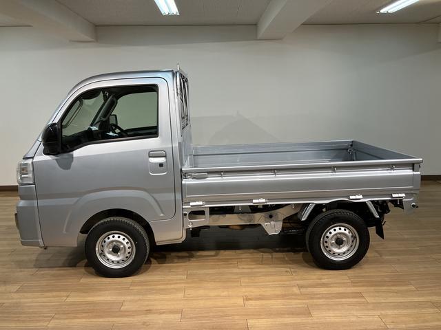 ハイゼットトラックＥＸＴ／元弊社試乗車／走行０．２万キロ／パワーウインドウ／元弊社試乗車／走行０．２万キロ／パワーウインドウ／電動格納ミラー／スマートキー／プッシュスタート／ＣＶＴ車／荷台作業灯／テールゲートチェーン／コーナーセンサー／衝突軽減ブレーキ／フォグランプ／（大阪府）の中古車