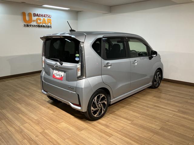 ムーヴカスタム　ＲＳ　ハイパーＳＡIII　８インチナビ／ターボターボ車／平成３０年式／車検整備付き／８インチナビ／フルセグ／ＣＤ／ＤＶＤ／Ｂｌｕｅｔｏｏｔｈ／ＨＤＭＩ／バックカメラ／ドラレコ／ＥＴＣ／キーフリー／プッシュボタンスタート／（大阪府）の中古車