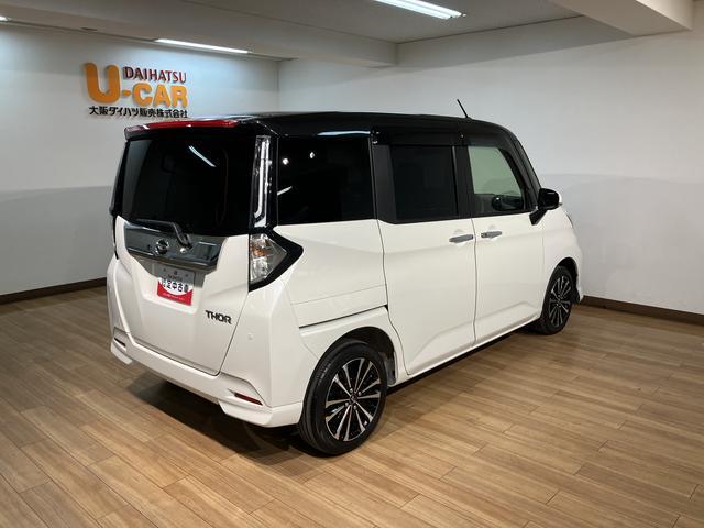 トールカスタムＧ　ターボ／９インチナビ／ドラレコ前後／ＥＴＣ９インチナビ／ＵＳＢ／Ｂｌｕｅｔｏｏｔｈ／ドラレコ前後／ＥＴＣ／パノラマモニター／電子パーキングブレーキ／コーナーセンサー／両側電動スライドドア／オートライト／１５インチアルミホイール（大阪府）の中古車