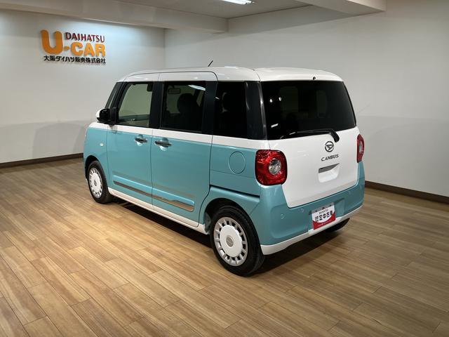 ムーヴキャンバスストライプスＧ　ナビ（ＮＭＺＬ−Ｗ７３Ｄ）／パノラマモニターワイドプレミアムエントリーナビ／フルセグ／ＣＤ／ＤＶＤ／ＵＳＢ／ＨＤＭＩ端子／パノラマモニター／ＥＴＣ／キーフリー／両側電動パワースライド／電動パーキングブレーキ／シートヒーター（大阪府）の中古車