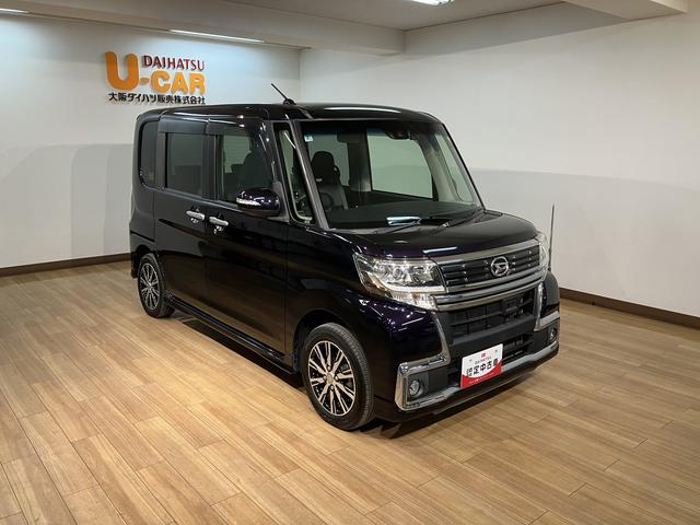 タントカスタムＸ　トップエディションＳＡII　ナビ／バックカメラナビ（ＮＳＺＰ−Ｗ６６ＤＥ）／Ｂｌｕｅｔｏｏｔｈ／ＵＳＢ／ＣＤ／ＤＶＤ／バックカメラ／ドラレコ／ＥＴＣ／キーフリー／両側電動パワースライド／オートライト／コーナーコントロール／１４インチアルミホイール（大阪府）の中古車