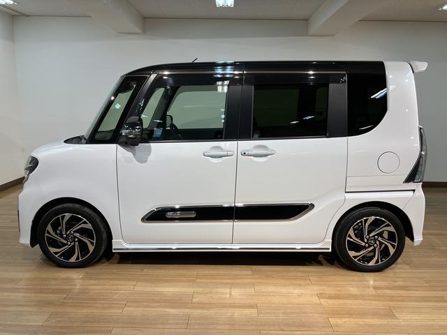 タントウェルカムターンシートカスタムＲＳスタイルＳｅｌｅｃｔｉｏｎ車椅子吊り下げパワークレーン／ターボ／パノラマカメラ車検整備渡し／両側電動スライドドア／シートヒーター／コーナーセンサー／ＬＥＤヘッドライト／ＬＥＤフォグランプ／プッシュスタート／衝突軽減ブレーキ／（大阪府）の中古車