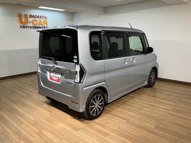 タントカスタムＸ　トップエディション／リミテッドＳＡIII８インチナビ／ＨＤＭＩ／ＵＳＢ／パノラマモニター／ＥＴＣ／運転席シートヒーター／電動格納ミラー／両側電動スライドドア／ヘッドライトオート／オートハイビーム／１４インチアルミホイール（大阪府）の中古車