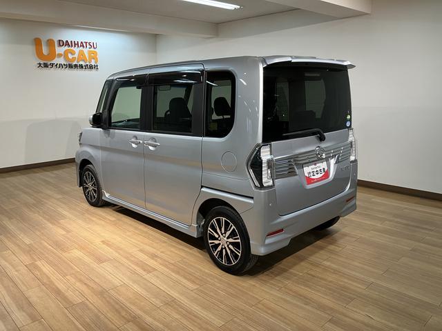タントカスタムＸ　トップエディション／リミテッドＳＡIII８インチナビ／ＨＤＭＩ／ＵＳＢ／パノラマモニター／ＥＴＣ／運転席シートヒーター／電動格納ミラー／両側電動スライドドア／ヘッドライトオート／オートハイビーム／１４インチアルミホイール（大阪府）の中古車