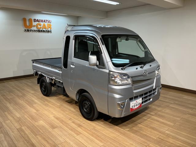 ハイゼットトラックジャンボ　４ＡＴ／２ＷＤ／走行５．５キロ／令和３年式車検整備付き／走行５．５万キロ／ナビ／ドラレコ／ＬＥＤヘッドライト／フォグランプ／パワーウィンド／キーレスエントリー／ゲートプロテクター（大阪府）の中古車