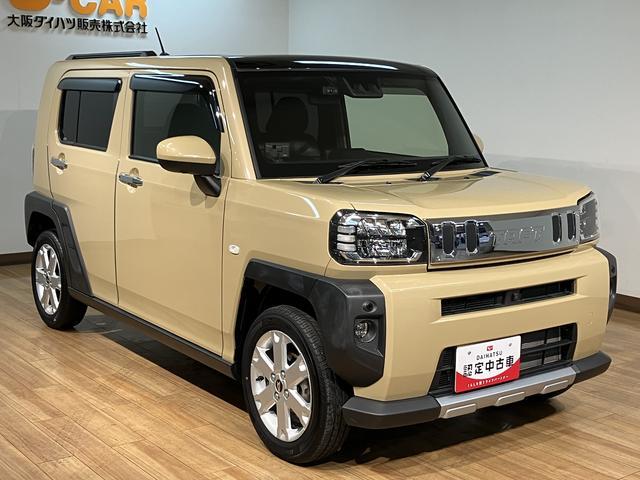 タフトＧ　クロムベンチャー　ナビ／パノラマモニター／ＥＴＣナビ／ＣＤ／ＤＶＤ／Ｂｌｕｅｔｏｏｔｈ／ＵＳＢ／パノラマモニター／ＥＴＣ／ドラレコ／キーフリー／ＬＥＤヘッドライト／衝突軽減ブレーキ／フォグランプ／アルミホイール／（大阪府）の中古車