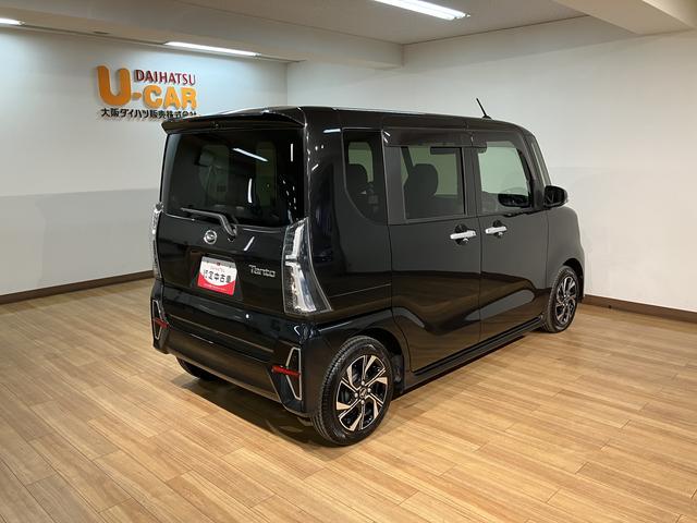 タントカスタムＸ　ナビ／バックモニター／ドラレコ／車検整備付きナビ（ＮＭＺＫ−Ｗ７２Ｄ）／バックカメラ／前後ドラレコ／ＥＴＣ／シートカバー／車検整備付き／電動パーキングブレーキ／ホールド機能／アダプティブクルーズコントロール／シートヒーター／フォグランプ（大阪府）の中古車