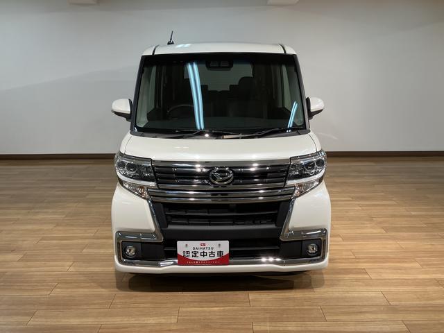 タントカスタムＲＳ　トップエディションＳＡIII　４ＷＤ４ＷＤ／ターボ車／８インチナビ／ＣＤ／ＤＶＤ／Ｂｌｕｅｔｏｏｔｈ／ＨＤＭＩ／ＥＴＣ／バックカメラ／両側パワースライドドア／キーフリー／ＬＥＤヘッドライト／衝突軽減ブレーキ／ドアエッジモール（大阪府）の中古車