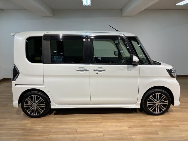 タントカスタムＲＳ　トップエディションＳＡIII　４ＷＤ４ＷＤ／ターボ車／８インチナビ／ＣＤ／ＤＶＤ／Ｂｌｕｅｔｏｏｔｈ／ＨＤＭＩ／ＥＴＣ／バックカメラ／両側パワースライドドア／キーフリー／ＬＥＤヘッドライト／衝突軽減ブレーキ／ドアエッジモール（大阪府）の中古車