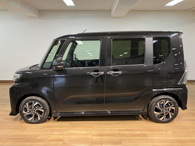 タントカスタムＸ　２５年モデルワイドスタンダードナビ／前後ドラレコ令和７年式／走行５キロ／ナビ（ＮＭＺＫ−Ｗ７５Ｄ）／ＣＤ／ＤＶＤ／Ｂｌｕｅｔｏｏｔｈ／ＨＤＭＩ／バックカメラ／前後ドラレコ／届出済未使用車／電動パーキングブレーキ／ホールド機能／両側パワースライド（大阪府）の中古車