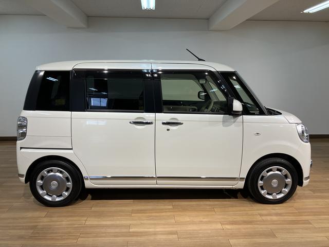 ムーヴキャンバスＧメイクアップ　ＳＡIII／走行０．７万キロ／ナビ／ドラレコ走行０．７万キロ／ナビ／ドラレコ／バックカメラ／ＥＴＣ／両側電動スライドドア／プッシュスタート／衝突軽減ブレーキ／スマートキー／サイドエアバッグ／オートハイビーム／オートライト／ステアリングリモコン／（大阪府）の中古車