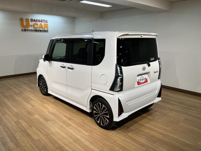 タントカスタムＲＳ　ナビ／前後ドラレコ／パノラマモニター／ＥＴＣターボ車／令和５年式／ナビ（ＮＭＺＬ−Ｗ７３Ｄ）／ＣＤ／ＤＶＤ／Ｂｌｕｅｔｏｏｔｈ／ＵＳＢ／パノラマモニター／前後ドラレコ／ＥＴＣ／両側パワースライド／キーフリー／革巻きステアリング／（大阪府）の中古車