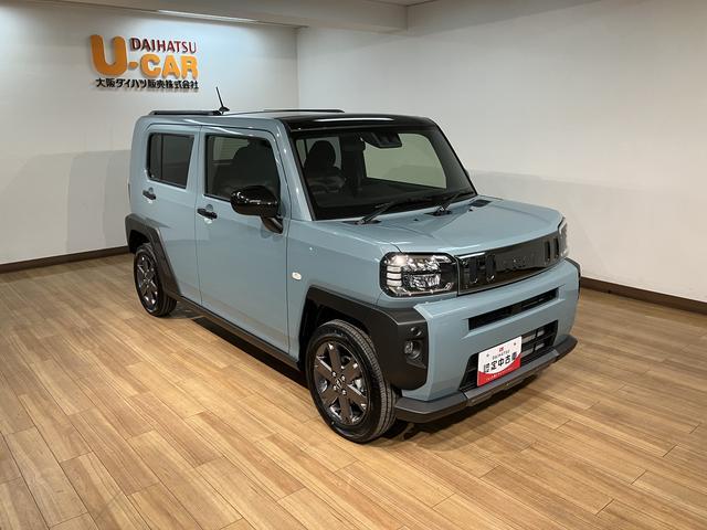 タフトＧターボ　ダーククロムベンチャー　令和７年／走行１８キロターボ車／令和７年式／走行１８キロ／オーディオレス／バックカメラ／１５インチアルミホイール／ＬＥＤヘッドライト／電子パーキングブレーキ／ホールド機能／キーフリー（大阪府）の中古車