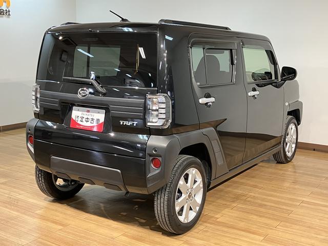 タフトＧ／走行２．２万キロ／オーディオレス／バックカメラ対応令和５年式／走行２．２万キロ／１年間保証／オーディオレス／バックカメラ対応／ＬＥＤヘッドライト・フォグランプ／前席シートヒーター／電動パーキング／ブレーキホールド／キーフリー／オートエアコン（大阪府）の中古車