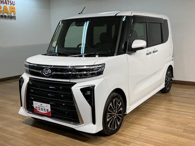タントカスタムＲＳ　１０インチナビ／パノラマモニター／前後ドラレコ令和６年式／走行０．４万キロ／１０インチナビ／ＣＤ／ＤＶＤ／Ｂｌｕｅｔｏｏｔｈ／ＨＤＭＩ／前後ドラレコ／ＥＴＣ／バックカメラ／両側パワースライド／キーフリー／ＬＥＤヘッドライト／クルコン（大阪府）の中古車
