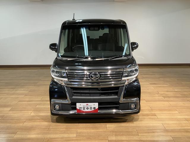 タントカスタムＸ　トップエディションＶＳ　ＳＡIII／１年保証付／８インチナビ／パノラマカメラ／ドラレコ／Ｂｌｕｅｔｏｏｔｈ／ＨＤＭＩ接続／ＵＳＢ接続／両側電動スライドドア／シートヒーター／ＬＥＤヘッドライト＆フォグランプ／ステアリングリモコン／スマートキー／（大阪府）の中古車