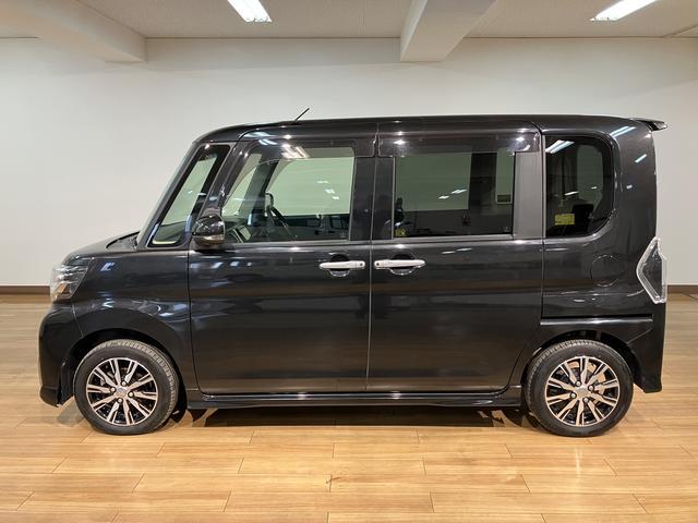 タントカスタムＸ　トップエディションＶＳ　ＳＡIII／１年保証付／８インチナビ／パノラマカメラ／ドラレコ／Ｂｌｕｅｔｏｏｔｈ／ＨＤＭＩ接続／ＵＳＢ接続／両側電動スライドドア／シートヒーター／ＬＥＤヘッドライト＆フォグランプ／ステアリングリモコン／スマートキー／（大阪府）の中古車