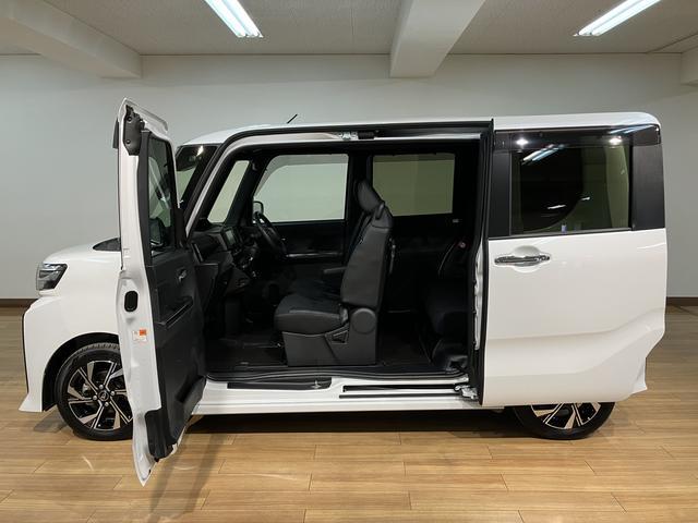 タントカスタムＸ　　令和４年式／走行１．０万キロ／車検整備付きナビ（ＮＭＺＫ−Ｗ７２Ｄ）／ＣＤ／ＤＶＤ／Ｂｌｕｅｔｏｏｔｈ／ＵＳＢ／パノラマモニター／前後ドラレコ／ＥＴＣ／両側パワースライド／シートヒーター／キーフリー／衝突軽減ブレーキ／ＬＥＤヘッドライト（大阪府）の中古車