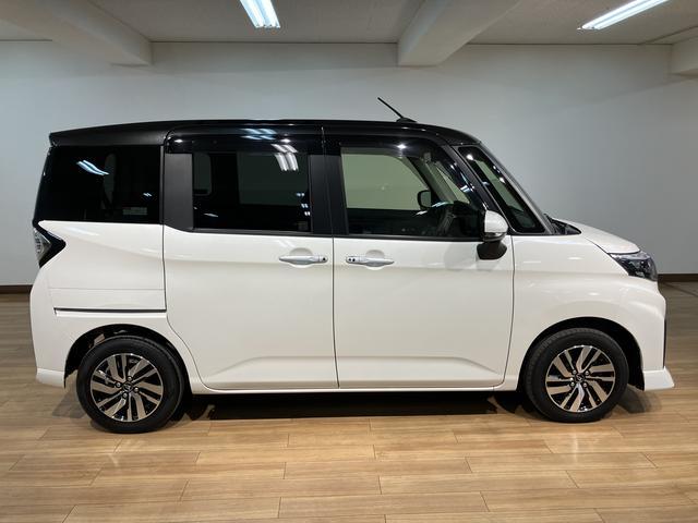 トールカスタムＧ・エントリーナビ・Ｆドラレコ・ＥＴＣ・鍵２個クルーズコントロール・エントリーナビ・Ｂｌｕｅｔｏｏｔｈ・ＵＳＢ・フロントドラレコ・ＥＴＣ・コーナーセンサー・電子パーキングブレーキ・電動格納ミラー・１４インチ純正アルミホイール・両側電動スライドドア（大阪府）の中古車