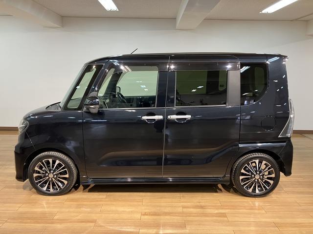 タントカスタムＲＳセレクション／９インチナビ／ＥＴＣ／前後ドラレコ走行２．８万ｋｍ／９インチナビ／パノラマモニター／前後ドラレコ／ＥＴＣ／クルーズコントロール／両側パワースライドドア／前席シートヒーター／エンジンスターター／キーフリー／オートエアコン／車検整備渡し（大阪府）の中古車