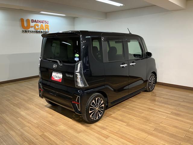 タントカスタムＲＳセレクション／９インチナビ／ＥＴＣ／前後ドラレコ走行２．８万ｋｍ／９インチナビ／パノラマモニター／前後ドラレコ／ＥＴＣ／クルーズコントロール／両側パワースライドドア／前席シートヒーター／エンジンスターター／キーフリー／オートエアコン／車検整備渡し（大阪府）の中古車