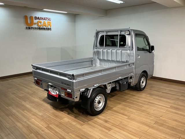 ハイゼットトラックエクストラＳＡIIIｔ　４ＷＤ・ＭＴ・エントリーナビ・ＥＴＣ４ＷＤ・ＭＴ・衝突回避軽減ブレーキ付き・エントリーナビ・Ｂｌｕｅｔｏｏｔｈ・ナビ連動フロントドラレコ・ＥＴＣ・ＬＥＤデイランプ・工具箱・バックモニター付き（大阪府）の中古車