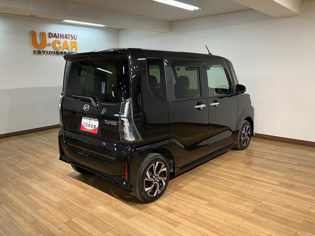 タントカスタムＸ　９インチディスプレイオーディオ／バックカメラ９インチディスプレイオーディオ／Ｂｌｕｅｔｏｏｔｈ／ＨＤＭＩ／フルセグ／バックカメラ／前後ドラレコ／ＥＴＣ／キーフリー／シートヒーター／ＬＥＤヘッドライト・フォグランプ／両側パワースライドドア（大阪府）の中古車