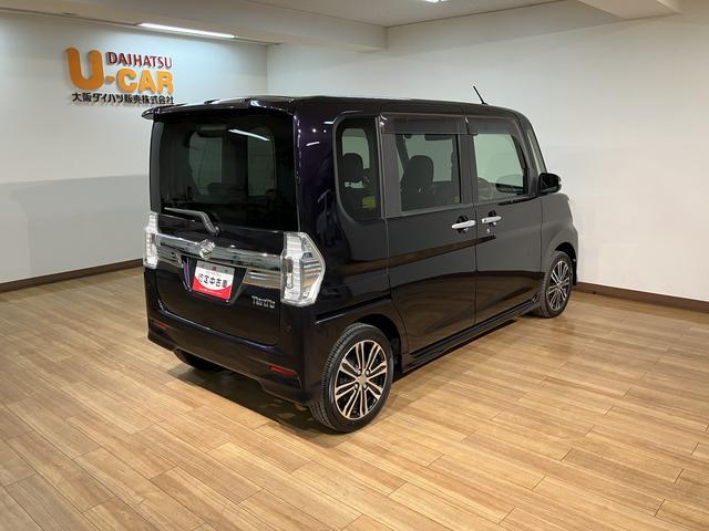 タントカスタムRS トップエディションSAII/ナビ/バックカメラターボ/ナビ/バックカメラ/ETC/両側電動スライドドア/衝突軽減ブレーキ/Bluetooth/USB接続/LEDヘッドライト/運転席シートリフター/プッシュスタート/スマートキー/オートライト/(大阪府)の中古車