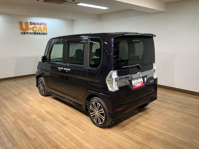 タントカスタムRS トップエディションSAII/ナビ/バックカメラターボ/ナビ/バックカメラ/ETC/両側電動スライドドア/衝突軽減ブレーキ/Bluetooth/USB接続/LEDヘッドライト/運転席シートリフター/プッシュスタート/スマートキー/オートライト/(大阪府)の中古車