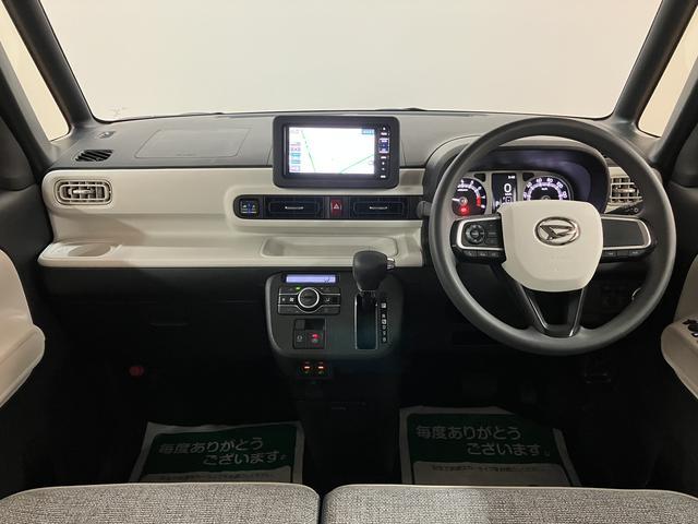 ムーヴキャンバスストライプスG/走行0.5万km/ナビ/パノラマ/ドラレコ1年保証/走行0.5万km/ナビ(NMZL−W72D)/パノラマモニター/前後ドラレコ/両側パワースライドドア/前席シートヒーター/LEDヘッドライト・フォグランプ/キーフリー/オートエアコン(大阪府)の中古車